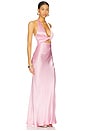 view 2 of 3 Sabia Twist Dress in Orchid Pink