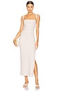 view 1 of 4 Leora Tuck Maxi Dress in Vanilla Bean