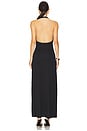 view 3 of 3 Tillie Drape Maxi Dress in Black