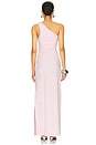 view 4 of 4 Apolline Asymmetric Maxi Dress in Powder Pink