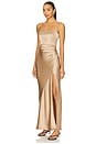 view 2 of 3 Nadia Maxi Dress in Golden