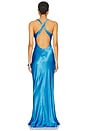 view 3 of 3 Maxina Crossover Dress in Mid Blue