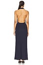 view 3 of 3 Nessie Cowl Maxi Dress in Ink