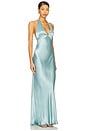 view 2 of 3 Frida Halter Dress in Sea Spray