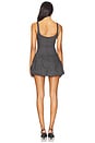 view 3 of 4 Shae Mini Dress in Charcoal