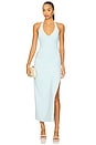 view 1 of 3 Ariven Halter Maxi Dress in Sky Blue