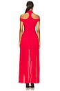 view 3 of 3 Deija Off Shoulder Maxi Dress in Strawberry