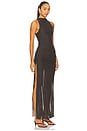 view 2 of 3 Blaine Drape Maxi Dress in Cedar