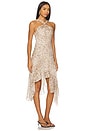 view 2 of 3 Feline Midi Dress in Faded Leopard