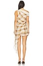 view 3 of 3 Eliana Mini Dress in Dune Check