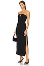 view 1 of 3 Rafi Strapless Dress in Black