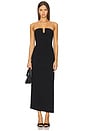 view 2 of 3 Rafi Strapless Dress in Black