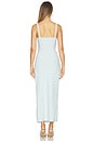 view 3 of 3 Leora Tuck Maxi Dress in Arctic Blue