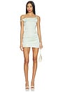 view 1 of 3 Lisette Twist Mini Dress in Mint