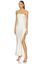 view 2 of 3 Eternity Strapless Dress in Cream