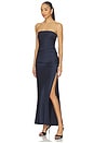 view 2 of 3 Eternity Strapless Maxi Dress in Ink