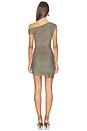 view 3 of 3 Brenna Pintuck Mini Dress in Khaki