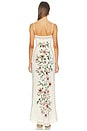 view 3 of 3 VESTIDO CAMELIA in Cream Gardenia Floral