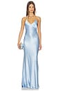 view 2 of 4 Florence Scoop Maxi Dress in Mineral Blue