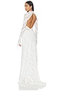 view 1 of 4 VESTIDO LARGO HENRIETTA in White