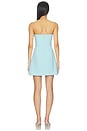 view 3 of 3 ROBE BUSTIER COURTE ROMEE in Glacier Blue