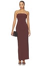 view 1 of 3 MAXIVESTIDO ROMEE in Raisin