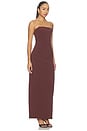 view 2 of 3 MAXIVESTIDO ROMEE in Raisin