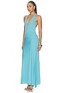view 2 of 3 VESTIDO HALTER REMI  in Marine Blue