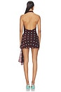view 3 of 3 Mathilde Halter Mini Dress in Polka Dot