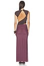view 3 of 3 ROBE CONNI  in Aubergine & Dark Chocolate