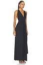view 2 of 3 Thalia V Maxi Dress in Black