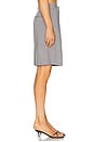 view 3 of 6 Jordin Short in Charcoal Weave