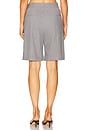 view 4 of 6 Jordin Short in Charcoal Weave