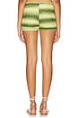 view 3 of 4 Jeni Shorts in Green Gradient