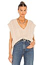 view 1 of 4 Sand Drift Knit Vest in Sand