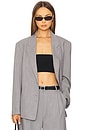 view 1 of 4 Jordin Blazer in Charcoal Weave