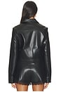 view 5 of 5 Saphira Cropped Jacket in Black