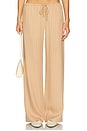 view 1 of 6 Almeria Pant in Camel Stripe