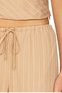 view 6 of 6 Almeria Pant in Camel Stripe
