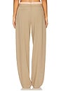 view 4 of 6 Jai Contrast Pant in Taupe & Peach