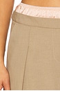 view 6 of 6 Jai Contrast Pant in Taupe & Peach