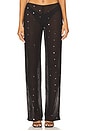 view 1 of 6 Arielle Pant in Black Sequin