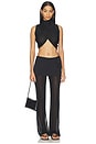view 5 of 6 Maralia Overlay Pant in Black