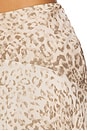 view 6 of 6 Feline Asymmetric Skirt in Faded Leopard