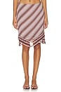 view 1 of 6 JUPE MIDI EVELY  in Geo Scarf Print
