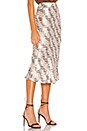view 2 of 4 Python Midi Skirt in Snake Skin Print
