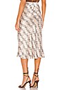 view 3 of 4 Python Midi Skirt in Snake Skin Print