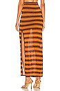view 3 of 5 Ziggy Knit Maxi Skirt in Stripe in Lurex Stripe