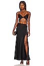 view 4 of 4 Camille Maxi Skirt in Black