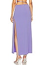 view 3 of 4 Zadie Strap Maxi Skirt in Grape